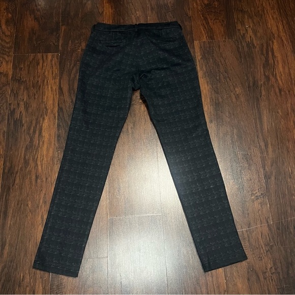 Kut From The Kloth Diana Skinny Black Charcoal Patterned Mid Rise Trousers 12 - Picture 5 of 16